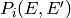P_i(E, E^\prime)