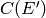 C(E^\prime)