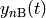 y_{n\ce{B}}(t)